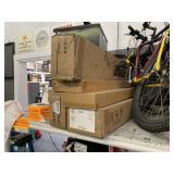 LOT WITH ASSORTED RACKS FOR CARS: LOT WITH ASSORTED RACKS FOR CARS: