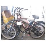 LOT OF 3 BEACH CRUISERS: LOT OF 3 BEACH CRUISERS:
