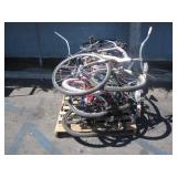 PALLET OF BICYCLES: PALLET OF BICYCLES: