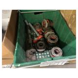 LOT WITH RIDGID PIPE THREADERS LOT WITH RIDGID PIPE THREADERS