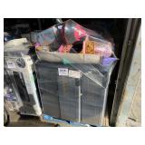 PALLET WITH WATER DISPENSER & TOY CASTLE PALLET WITH WATER DISPENSER & TOY CASTLE