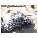 2 PALLETS OF CHECKERED NECK SCARFS