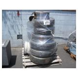 PALLET OF ASSORTED VEHICLE TIRES PALLET OF ASSORTED VEHICLE TIRES