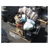 PALLET OF MISCELLANEOUS SHOP TOOLS PALLET OF MISCELLANEOUS SHOP TOOLS