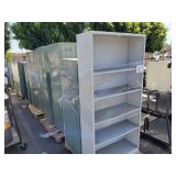 LOT OF STEEL STORAGE CABINETS AND LOCKERS LOT OF STEEL STORAGE CABINETS AND LOCKERS