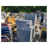 PALLET OF STEEL STORAGE LOCKERS PALLET OF STEEL STORAGE LOCKERS