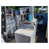 PALLET OF WHIRLPOOL WASHING MACHINE AND 2 PALLET OF WHIRLPOOL WASHING MACHINE AND 2