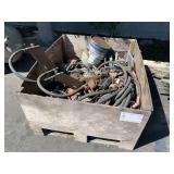 BOX WITH GAS PUMP EQUIPMENT & HOSES BOX WITH GAS PUMP EQUIPMENT & HOSES
