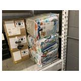 LOT WITH SUMERSAULT 10 PIECE CRIB BEDDING SET LOT WITH SUMERSAULT 10 PIECE CRIB BEDDING SET