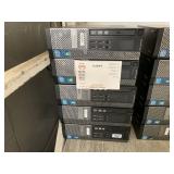 LOT WITH 5 DELL OPTIPLEX  790 COMPUTERS