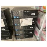 LOT WITH 5 DELL OPTIPLEX  790 COMPUTERS