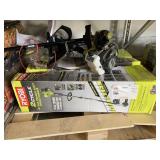 LOT WITH RYOBI 2 CYCLE 18" GAS STRAIGHT SHAFT