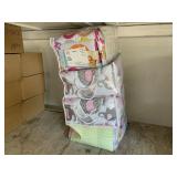 LOT WITH INFANT BEDDING SAFETY LOT WITH INFANT BEDDING SAFETY