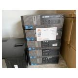 LOT WITH 5 DELL OPTIPLEX  790 COMPUTERS