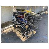 LOT WITH ASSORTED BICYCLES LOT WITH ASSORTED BICYCLES