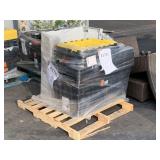 PALLET WITH STORAGE TOTES PALLET WITH STORAGE TOTES