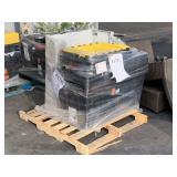 PALLET WITH STORAGE TOTES