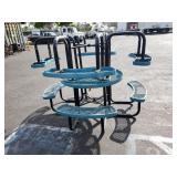 LOT OF 2 PICNIC TABLES LOT OF 2 PICNIC TABLES