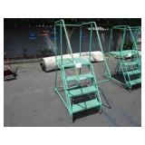 ROLLING PLATFORM LADDER ROLLING PLATFORM LADDER
