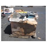 1 PALLET OF SCRAP METAL COPPER, ALUMINUM,