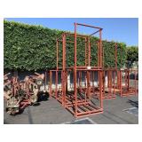 LOT WITH 6 PALLET RACKING