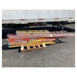 LOT WITH FIBER GLASS LADDERS