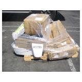 PALLET OF 5 SHELF HEAVY DUTY STORAGE PALLET OF 5 SHELF HEAVY DUTY STORAGE