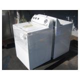 WHIRLPOOL WASHING MACHINE AND DRYER WHIRLPOOL WASHING MACHINE AND DRYER