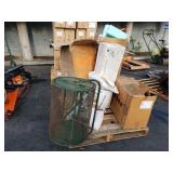 PALLET OF 2 RAINBIRD SERIES CONTROLLERS AND LAWN C PALLET OF 2 RAINBIRD SERIES CONTROLLERS AND LAWN C