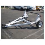 SPOOL TRAILER     SINGLE AXLE SPRING SUSPENSION,