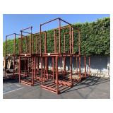 LOT WITH 6 PALLET RACKING