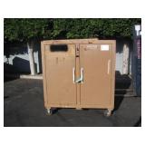KNAACK JOB SITE STORAGE CABINET/TOOL BOX KNAACK JOB SITE STORAGE CABINET/TOOL BOX