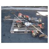 PALLET OF LANSCAPING TOOLS PALLET OF LANSCAPING TOOLS