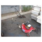 1 RED LAWN MOWER 1 RED LAWN MOWER