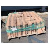 PALLET WITH CLAY ROOFING TILES PALLET WITH CLAY ROOFING TILES
