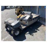 CLUB CAR UTILITY CART NO BATTERY, NO KEY, DOES NOT CLUB CAR UTILITY CART NO BATTERY, NO KEY, DOES NOT