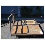 2 METAL FLAT CARTS