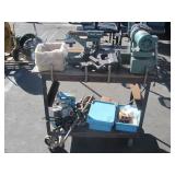 PORTABLE WORKTABLE WITH MINARIK LATHE