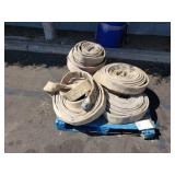 PALLET OF FIRE HOSES