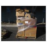 PALLET WITH ASSORTED SPOOLS OF ROPE