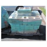 PALLET OF CINDER BLOCKS