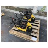 2 LONCIN PLATE COMPACTORS