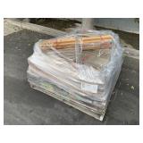 PALLET WITH WOOD STAKES