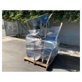 PALLET WITH JACKSON PRO GRADE STEEL TRAYS