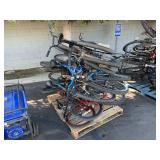 PALLET WITH ASSORTED BICYCLES