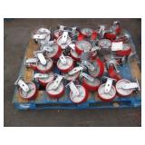 40 UNITS OF 6" X 2" HEAVY DUTY SWIVEL CASTER:
