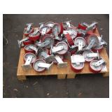 40 UNITS OF 6" X 2" HEAVY DUTY SWIVEL CASTER: