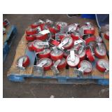 40 UNITS OF 6" X 2" HEAVY DUTY SWIVEL CASTER: