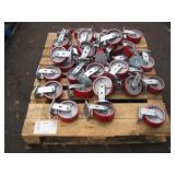 40 UNITS OF 6" X 2" HEAVY DUTY SWIVEL CASTER:
