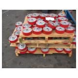 90 UNITS OF 6" X 2" HEAVY DUTY CASTER WHEELS:
